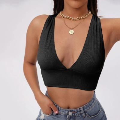 China OEM crop vest plain anti-pilling tops women sportswear tank tops and sweatpants two pieces with cheap price for sale