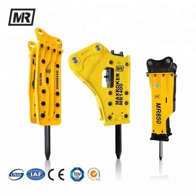 China Silence MR1400 Box Shaped Hydraulic Rock Breaker Construction Machinery Excavator Hammer Mining CE for sale