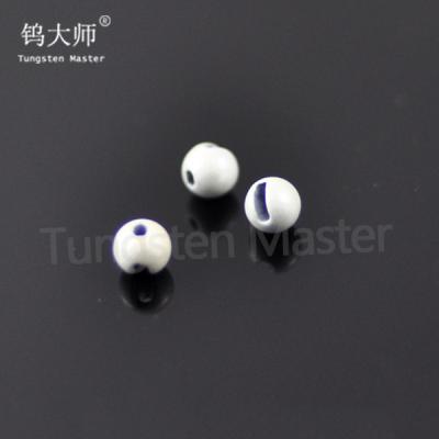 China Eco-friendly Fishing Tackle Manufacturer Fly Tying Tungsten Slotted Bead For Sale for sale