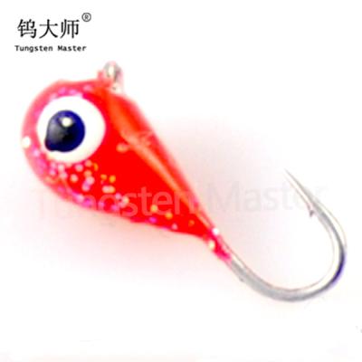 China Eco - Friendly Wholesale Various Colored Tungsten Ice Fishing Jigs for sale