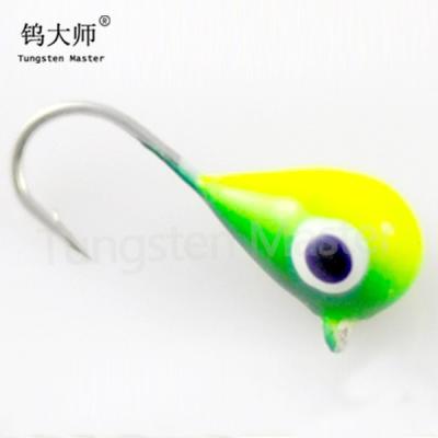 China Unpainted And Painted Ice Tungsten Durable Wholesale Fishing Tackle Jig for sale