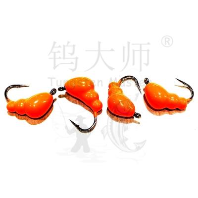 China Eco-Friendly Ice Jigheads Lead Hooks Lures Crank Hook For Ice Fishing Saltwater Freshwater for sale