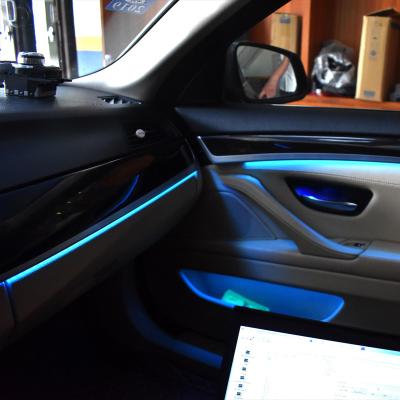 China Car Ambient Atmosphere Interior Decorative Light Upgraded 64 Colors Ambient Light Lamp For W205 For Mercedes Benz C C260 CGL Class C180 for sale