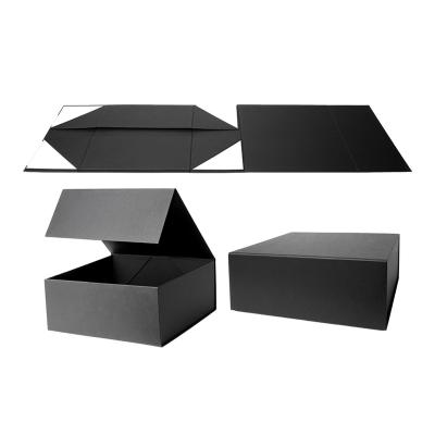 China Recyclable Professional Supply Folding Paper Boxes With Magnetic Lid for sale