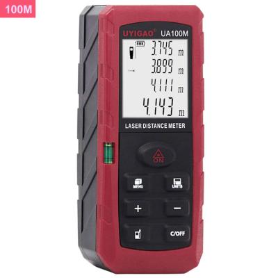 China Distance Distance Measuring Tool , Laser Distance Meter Digital Range Finder Meter 100M for sale