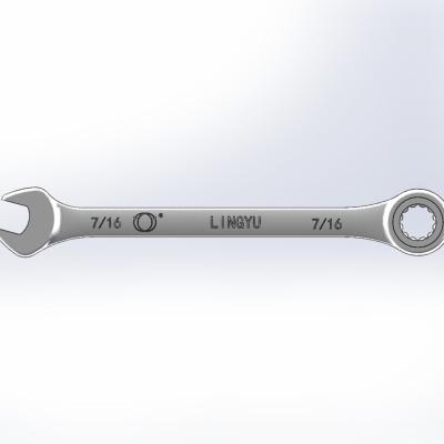 China Repair Factory Direct Sand Feeling Wrench Set Combination Imperial Ratchet For Sale for sale