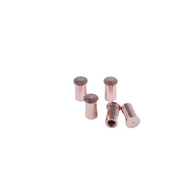 China General Industry Inside Spiral M3 M4, M5, M6, M8, M12 Copper Plated Threaded Type Spot Welding Stud for sale