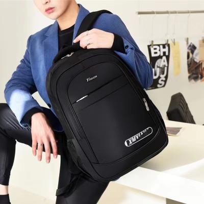 China Waterproof Oxford Fabric Waterproof School Bags Backpack Pure Color Letter Fashion Bag Shoulder Zipper Handbag For Women Men for sale