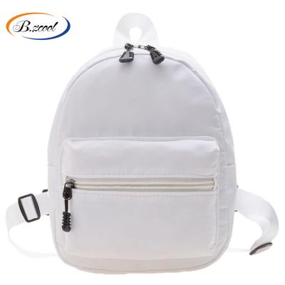 China Portable Bags Pure Color Women Designer Ladies Candy Color Woman Shoulder Bag Student Backpack Bags Nylon Fashion Design Ry720088 for sale