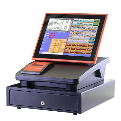 China Supermaket all in one pos system cash payment machine electronic machine automatic cash register for sale