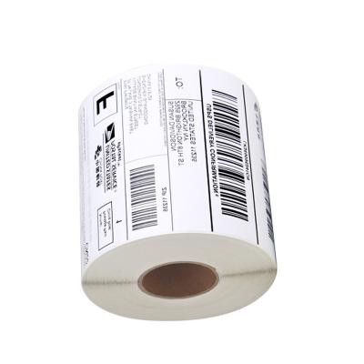 China 500PCS Thermal Printer 500PCS Packing List Paper A6 Thermal Pulp Paper Waterproof Thermal Three Label Sticker Packing Slip for sale