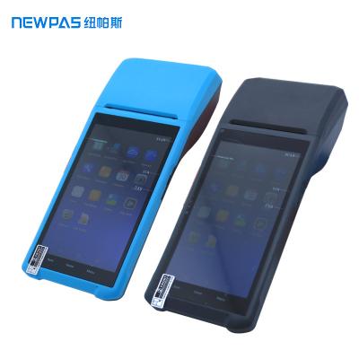 China Android 8.1 New Arrived Black And White Position Machine 2G+16G Terminal Support GPS , 1D / 2D Code To Scan Position Handheld System for sale