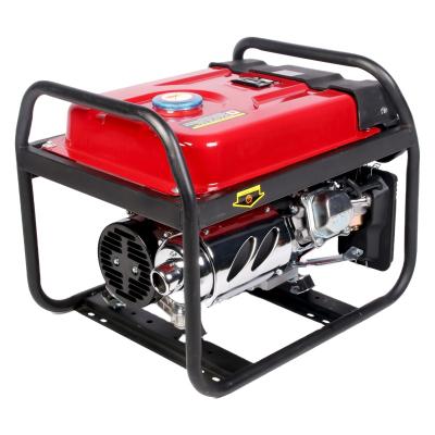 China Small Size Portable Gasoline Engine Power Single Phase 220V 2000W 2000 Watt 2Kw 2.2Kw Electric Generators In China XJJ-2KY for sale