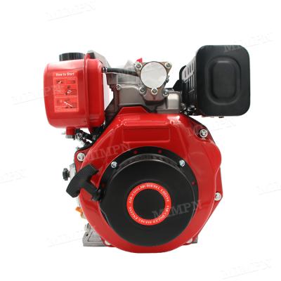 China Wholesalers Supplier New Model Low Noise 5Hp 5.5HP 6Hp 178F Air Cooled Start Diesel Engine Electric Motor for sale