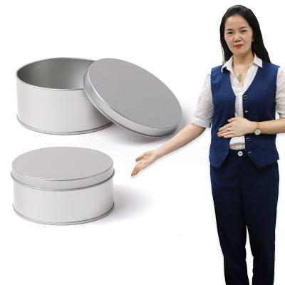 China Hot Silver Coffee Bean Factory Tour Tin Box Coffee Bean Metal Tin Box for sale