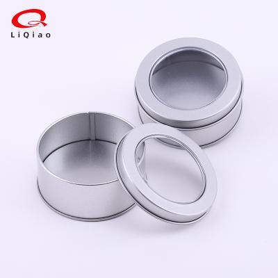 China Recyclable Candle Jars With Lid Bulk Round Container Tins Empty Storage Box Tin Can for sale