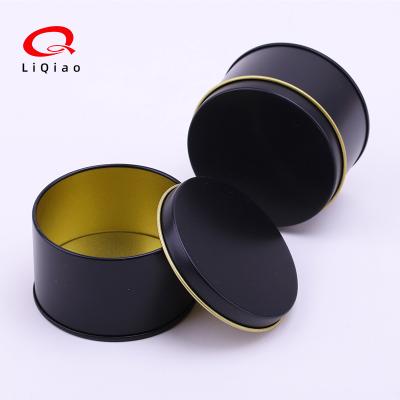 China Recyclable Round Metal Tin Can Food Grade Containers Candy Travel Tins Tea Storage Jar In Stock for sale