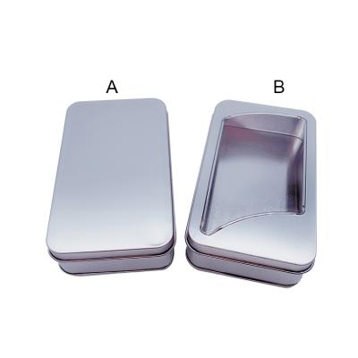 China Tea Tins Factory Direct Metal Tins Tool Iron Box Mobile Phones Packaging Headphone Earphone Tin Packaging for sale