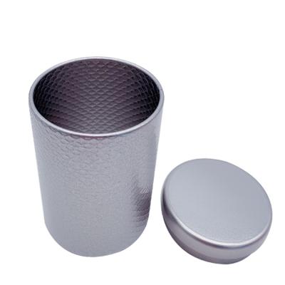 China Tin Coffee Box Small Round Coffee Storage Canister Coffee Box for illy Coffee Tin Can for sale