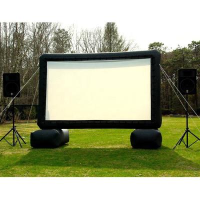 China High Quality Eco-friendly Indoor Outdoor Inflatable Movie Cinema Projector Screen Movie Party Projection Custom Foldable Screen For Sale for sale