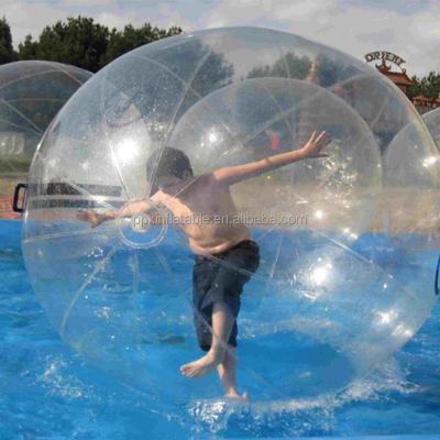 China High quality eco-friendly PVC inflatable running walk on the water BAL bubble lwalking roller ball for plastic ball water dance balloon game for sale