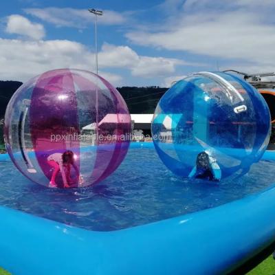 China Factory Manufacturer Eco-friendly TPU or PVC Transparent Water Toys Inflatable Swimming Pool Water Ball Walking Walk On Water Balls For Sale for sale