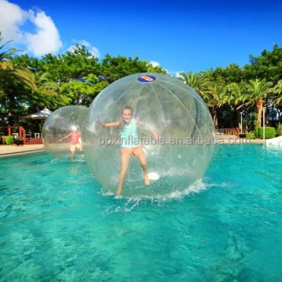 China Kids Adults Fun Eco-friendly Water Sport Zorbing Clear Inflatable Aqua Water PVC TPU Ball Bubble Walking Rolling Ball for Water Game for sale