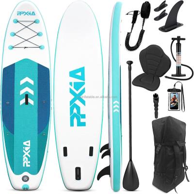 China Eco-Friendly Wholesale Custom Electric Pump For Inflatable Sup Paddle Board Soft Top Surfboard Surfing Sub Water Sports Sup Paddle Board for sale