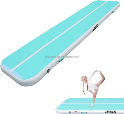 China Eco-friendly Floor Mat Inflatable Air Track Rolling Mat 3m 4m 5m 6m 8m 10m 12m Airtrack Gym Equipment Home Fitness Gym Mat for sale