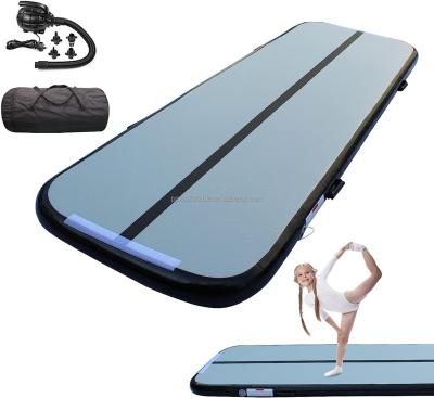 China Eco-Friendly Wholesale 3m Rolling Gymnastic Airtrack Shaping Mat Inflatable Gymnastics Air Track Gym Floor Mat For Sale for sale