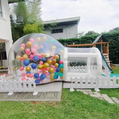 China Eco-friendly Giant Clear Inflatable Crystal Igloo Dome Tent Transparent Kids Wedding Party Amusement Room Inflatable Bubble Balloons Room for sale