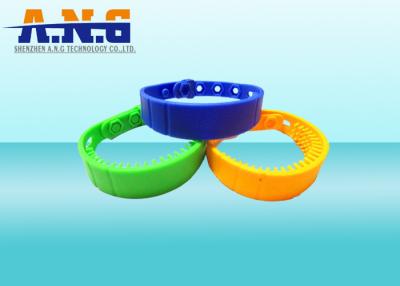 China Regravável ISO14443A NFC RFID pulseiras de silicone Logo personalizado à venda