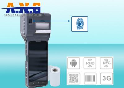 China Terminal de impresora androide del lector 3G de la frecuencia ultraelevada RFID con GPS/WIFI/Bluetooth en venta