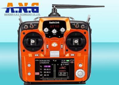 China Nuevo producto At10II 12 canales Transmisor RC Radio control remoto para Quadcopter de bote de cebo en venta