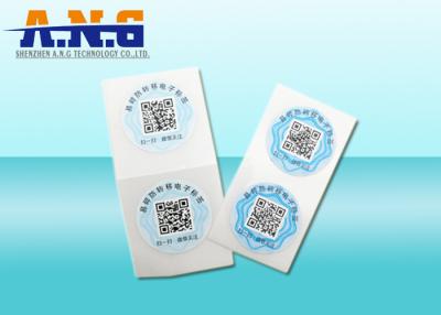 中国 Rfidの使い捨て可能な自己接着札Sticker/25mm高周波RfidはISO14443に付けます 販売のため