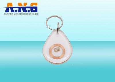 China 125kHz Transparent RFID Key Tag Low Frequency ID Card for Access Control zu verkaufen