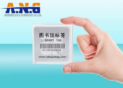 China Water Resistant Library HF Rfid Tags ISO14443A LOGO Printing rfid Tags for sale