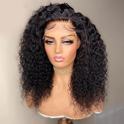 China Factory Direct Wholesale 13X4 Lace Hair Wig Water Wave Hair Wig Lace Front Human Hair Wigs Brazilian Body Wave Raw Virgin for sale