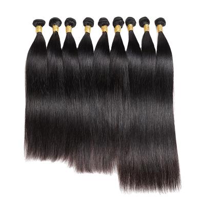 China Factory Price Brazilian Straight Virgin Human Hair Weave Bundles With Lace Headband 12A Lace Closures Wholesale Cheap Wig for sale