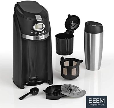 China Beem Viable Grind and Brew Basic Ein-Tassen-Kaffeemaschine Pick 2in1 Grinder Coffee Maker Machine for sale