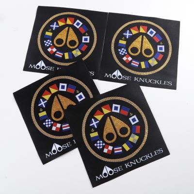 China Sustainable Attractive price new type size top quality cotton woven clothing label for sale