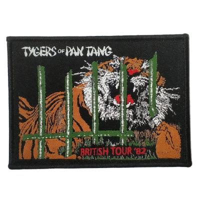 China Factory Direct Sale Viable Custom Woven Logo Apparel Labels Patch for sale