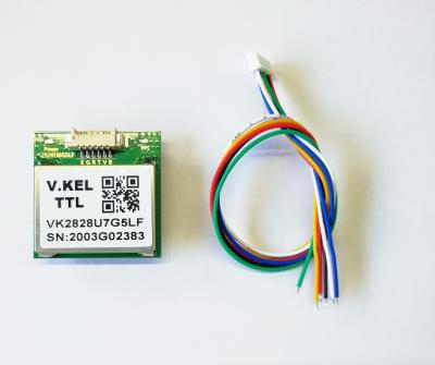 China GPS module with serial antenna TTL 1-10Hz lexicomp microbit b07xvcqjwc VK2828U7G5LF with FLASH flight control model VK2828U7G5LF for sale