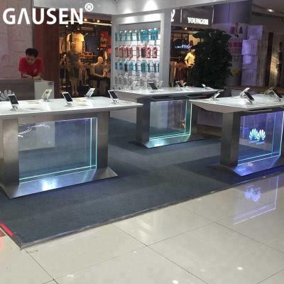 China Optical Store Kiosk Mobile Display Showcases Mobile Shop Interior Design for sale