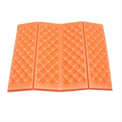 China Portable Waterproof PVC Foam Pads Yoga Chair Picnic Mat Factory Direct Folding Outdoor Camping Mat Seat Moisture Proof Cushion for sale