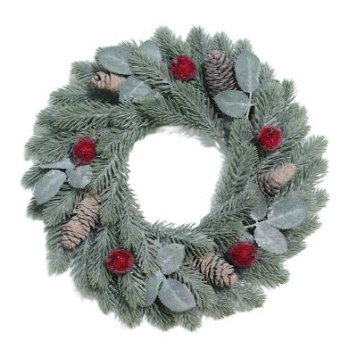 China From Christamas of decorations po. diameter costway china factory price cheap wholesale price of 14 braid Christmas Garland Wreaths for Front Door for sale