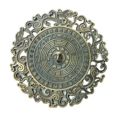 China Custom Europe Religion Style Ornament Decor Metal Chatting Mirror For Taoism for sale