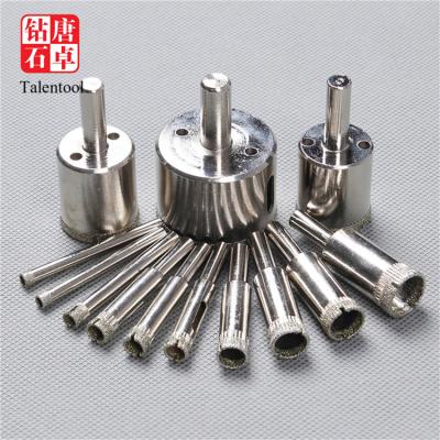 China Masonry Drill Bits Glass Hole Saw Diamond Coated Granite Cutter Bits Glass Drills for sale