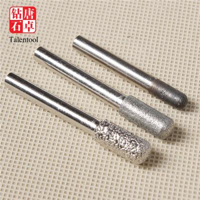 China Stone Carving A diamond-encrusted diamond bit used for grinding and carving stone glass tiles for sale