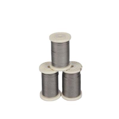 China Best instruction price AISI201 302 304 stainless steel wire rope 304L 316 316L 310 310S 321 stainless steel wire rope for sale